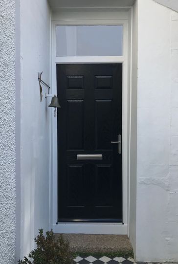 Black Composite Door Penzance