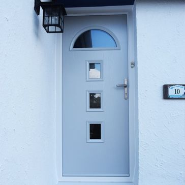 Pale Grey Composite Door