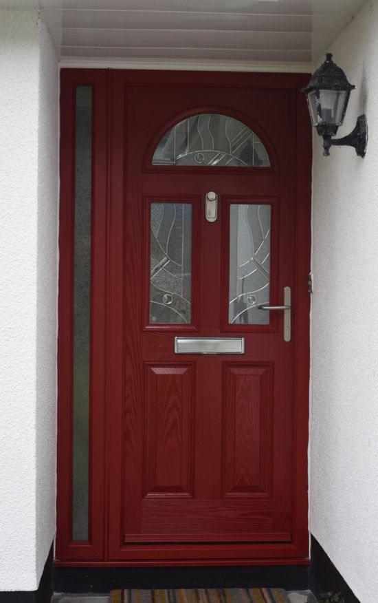 Red Composite Door Penzance